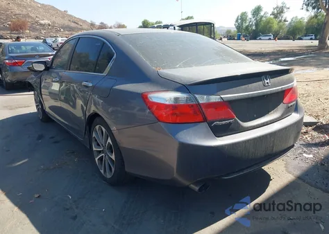 2014 Honda Accord Sport из США, поврежденный, VIN 1HGCR2F51EA222101